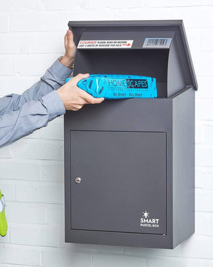 Smart Parcel Box® Medium Front Access Dark Grey