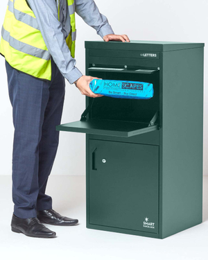 Smart Parcel Box® Extra Large Front & Rear Access Green