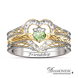 Heart Of Ireland Ring Size 8