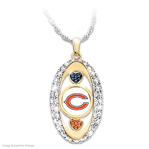 For The Love Of The Game Bears Pendant Necklace