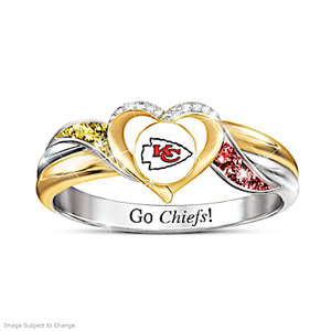Kansas City Chiefs Pride Ring Size 9