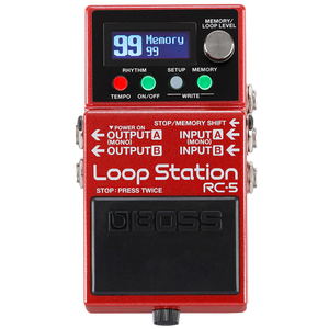 Boss RC-5 Loop Station Advanced Compact Stompbox Looper