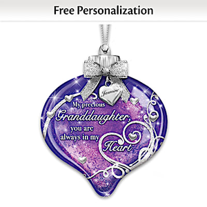 My Precious Granddaughter Personalized Ornament