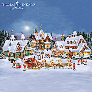 Thomas Kinkade North Pole Village Collection