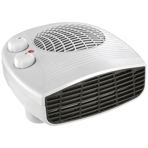 Airmaster 2kW Flat Fan Heater, White