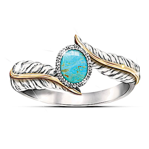Free Spirit Turquoise Ring Size 9