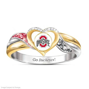 Ohio State Buckeyes Pride Ring Size 6.5