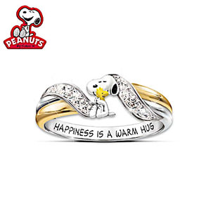 Peanuts Embrace Ring Size 6