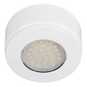 1.7W LED Recessed or Surface Cabinet Light White 3000K