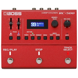 Boss RC-500 Loop Station Advanced 2-Track Looper Pedal