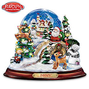 Rudolph The Red-Nosed Reindeer Snowglobe
