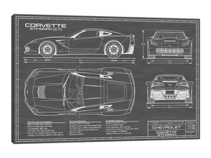 Corvette (C7) Stingray Black