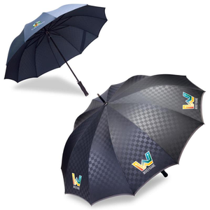 Boss Auto Open Wind Vented Golf Umbrella with Steel Frame