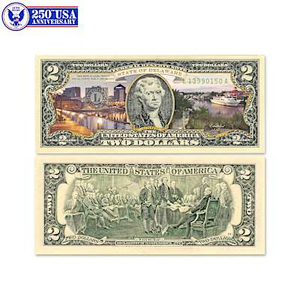 U.S.A. 250th Anniversary Statehood $2 Bill Collection