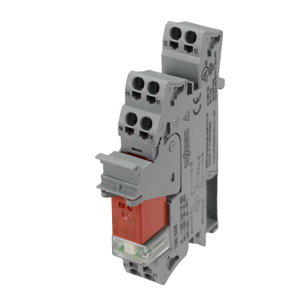 16A 230V AC 1 C/O Relay and Socket with Indication and Retaining Lever