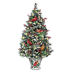 Winter's Beautiful Blessings Tabletop Tree