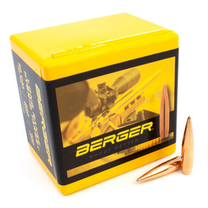 Berger 30 Cal 220 Gr LR Hybrid Target Bullets (100 Ct)