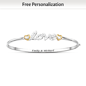 Together In Love Personalized Bracelet