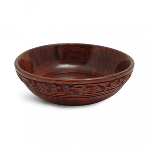 Hand Carved Wooden Bowl