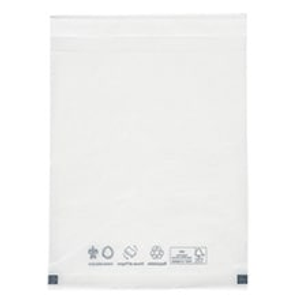 Self Sealing Frosted Tissue Paper Merchandise Bags - 8 X 1-1/2 X 9-3/4 - Gusset - 1 1/2'' - Quantity: 250 by Paper Mart