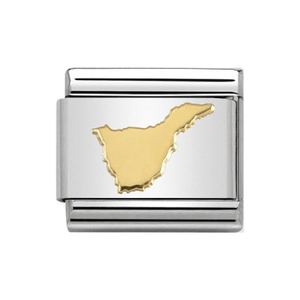 Nomination Classic Geographic Symbols 'Tenerife' Charm 030128/14
