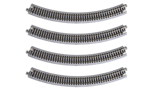 Kato Unitrack (R282-45) Curved Track 45 Degree 4pcs N Gauge 20-110