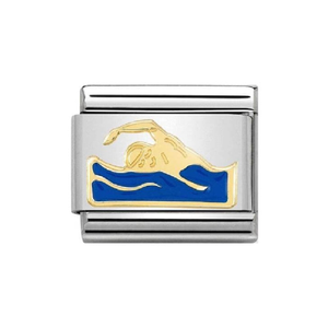 Nomination Classic Sports 'Swimmer' Charm 030259/18