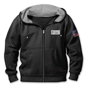HOME OF THE FREE MEN'S HOODIE Size XXLarge (50-52)