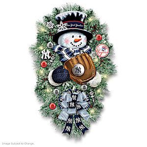 New York Yankees Wreath