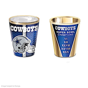 Dallas Cowboys Shot Glass Collection