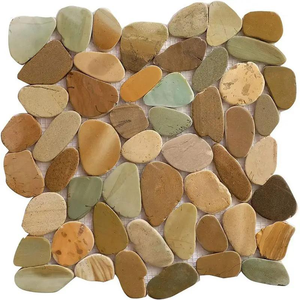 Bali Mix Natural Pebble Mosaics 12x12