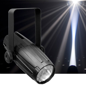 Chauvet DJ LED Pinspot 2 inc 4 Pack of Gels & Two Lens Sizes