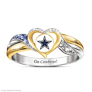 Dallas Cowboys Pride Ring Size 7.5