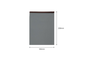 165mm x 230mm - Recycled Grey Poly Mailers - 100 Bags