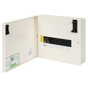 10 Way 125A SP+N Type A Metalclad Distribution Board without Incomer