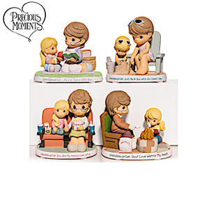 Precious Moments With My Granddaughter Figurine Collection