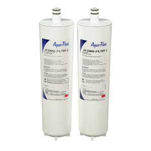 3M Aqua-Pure AP-DW80/90 Under Sink Water Filter Cartridge - 2-Pack
