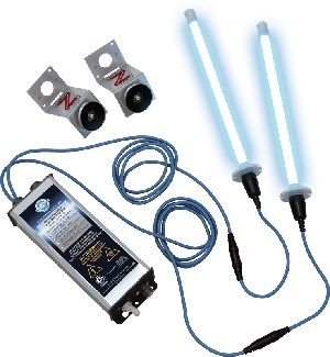 Fresh-Aire AHU Series TUV-100D-I Dual Lamp UV System