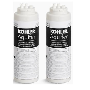 Kohler 77688-NA Aquifer Replacement Filter Cartridge 2-Pack