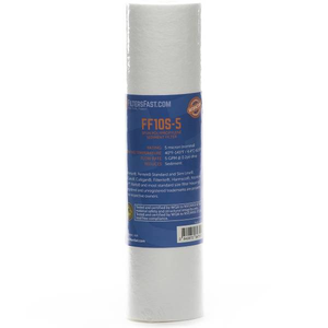 P5 Filters Fastr FF10S-5 Replacement for Pentek P5 155014-43 Spun-Bonded Polypropylene Sediment Water Filter Cartridge