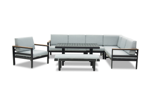 MORNINGTON Outdoor Lounge Dining Setting