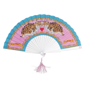 Love Lynxes Hand Fan