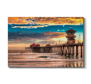 Huntington Beach Pier - Last Set.