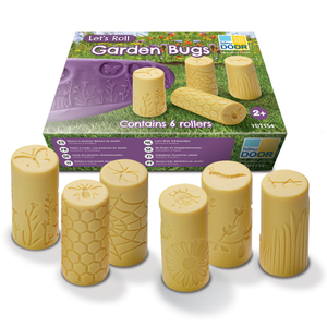 Yellow DOOR Let's Roll Garden Bugs - Pack of 6