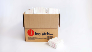 Hey Girls Bulk Pack Regular Period Pads - Pack of 500