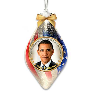 Barack Obama Ornament