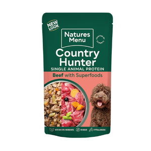 Natures Menu Country Hunter - Dog Pouch Beef