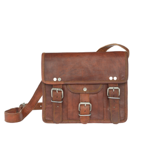 Vida Vintage Mini Leather Satchel