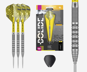 Target Darts Bolide 01 90% Tungsten 21G Swiss Point Steel Tip Darts Set
