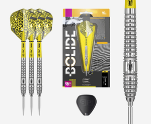 Target Darts Bolide 03 90% Tungsten 26G Swiss Point Steel Tip Darts Set